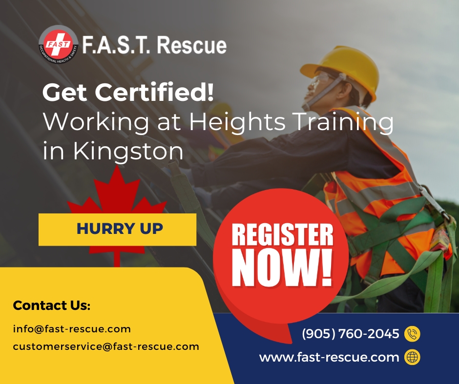 Working At Heights Training In Kingston By Fast Rescue